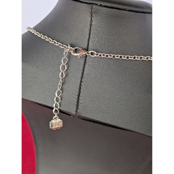 Monet Sapphire necklace Silver choker September Stone - Picture 4 of 15